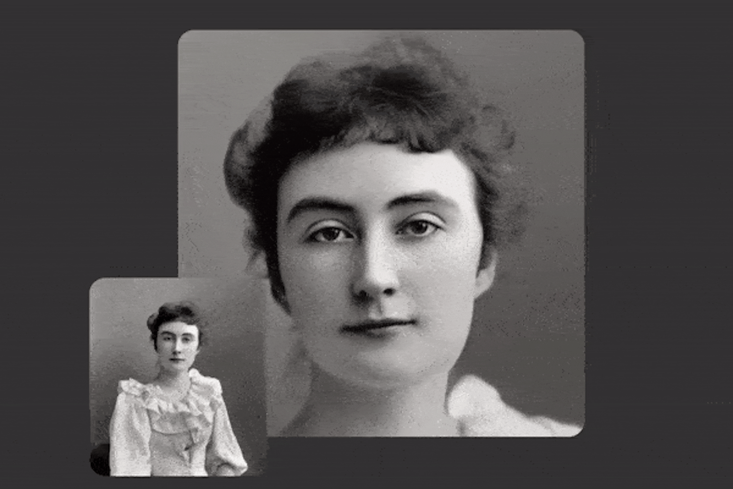 Kunstig intelligens MyHeritage Deep Nostalgia gir bildene liv